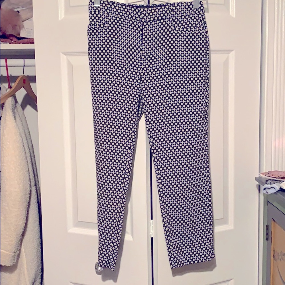 Banana Republic Sloan Fit black and white 6P